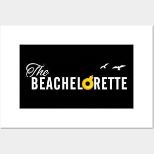 Beachelorette Beach T-Shirt Bachelorette Party Shirt Bride Posters and Art